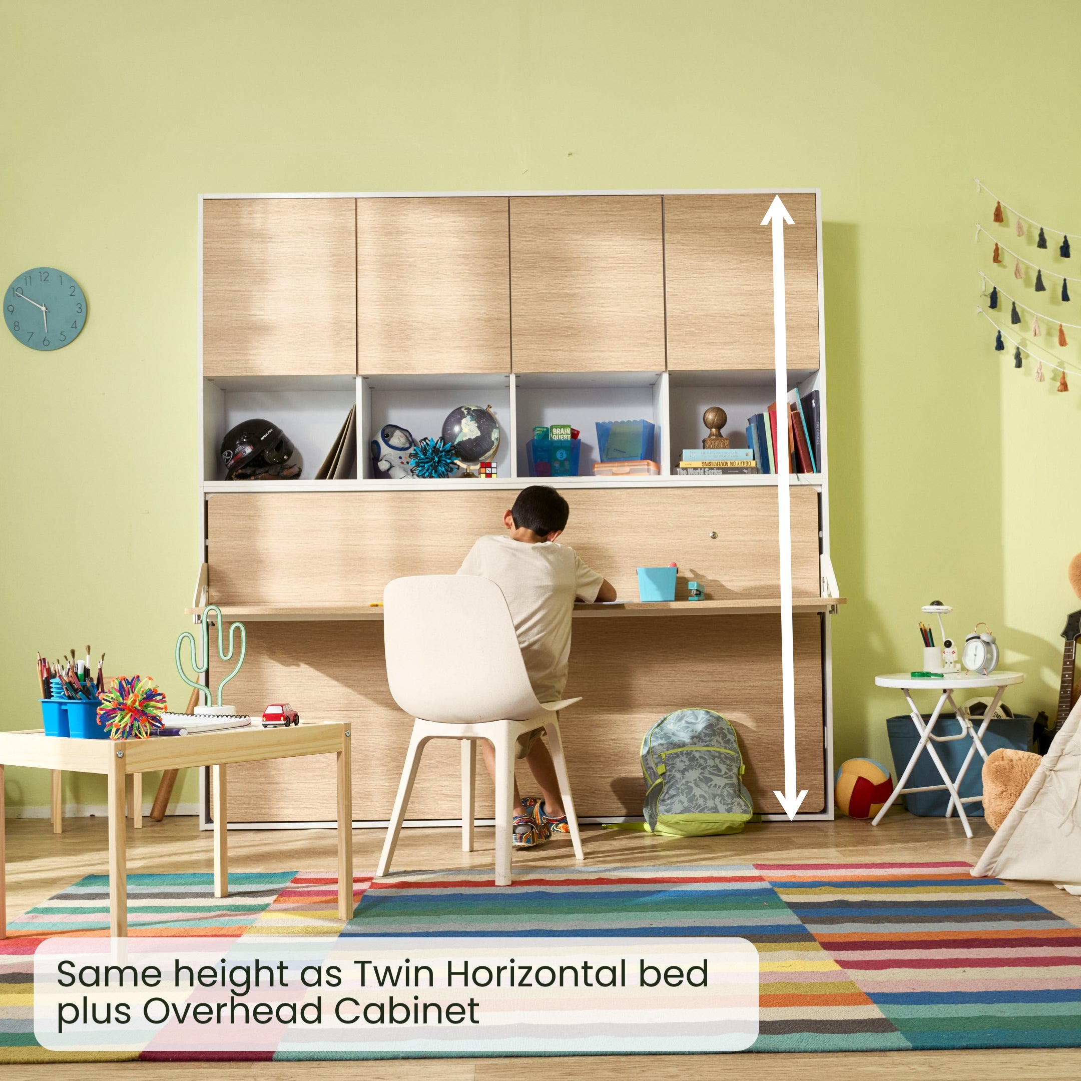 Tall Side Cabinet - Twin / Horizontal