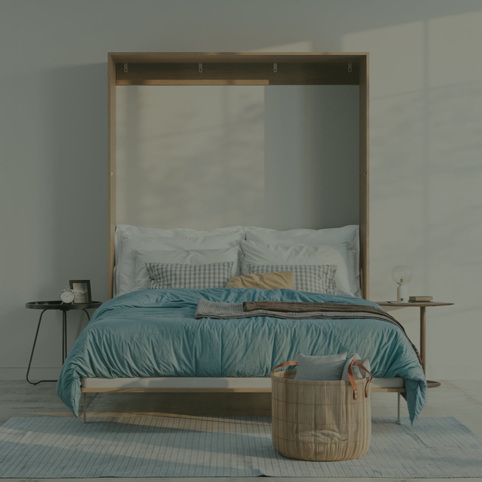 Murphy beds wityh side table