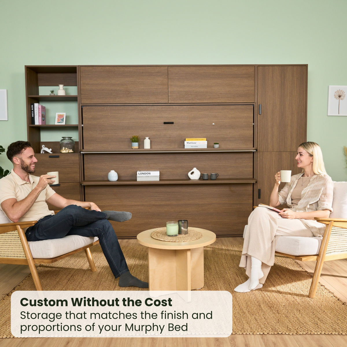 Overhead Cabinet - Queen / Horizontal