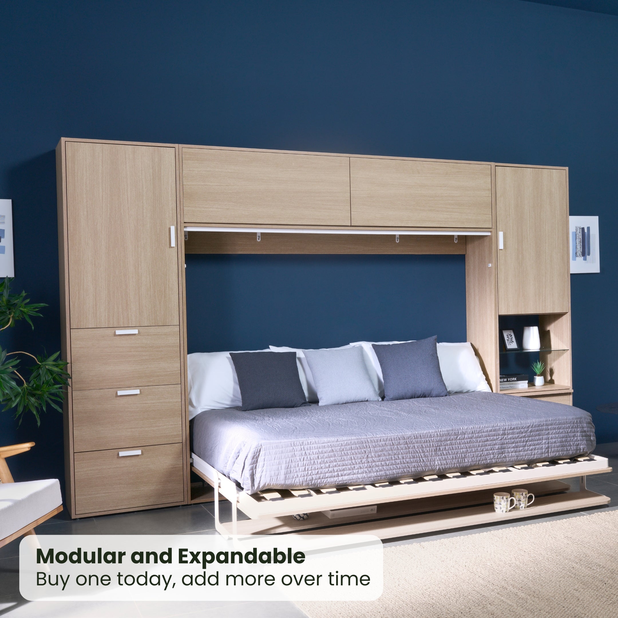 Overhead Cabinet - Queen / Horizontal