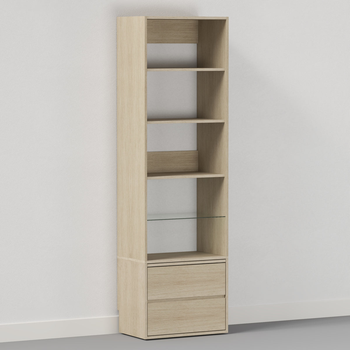 Tall Nightstand Cabinet - Twin / Vertical