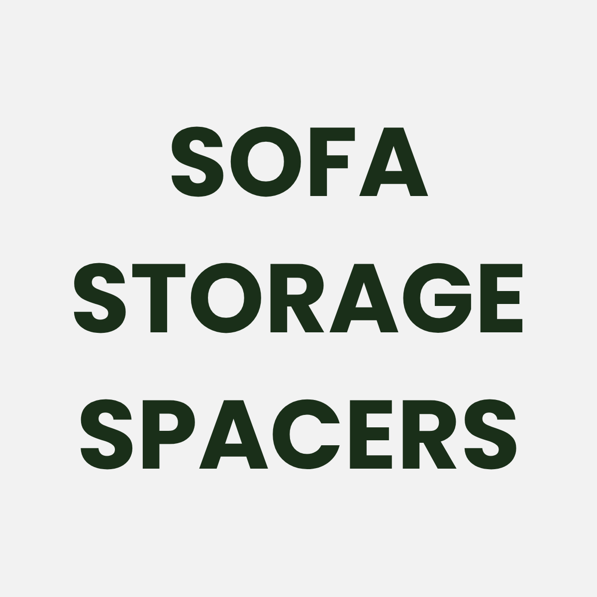 Sofa Storage Spacers