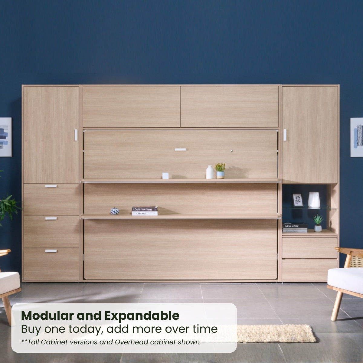 Mid Side Cabinet - Queen / Horizontal