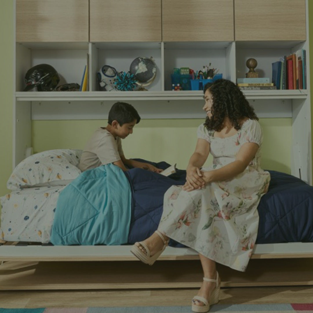 Murphy beds with shelves